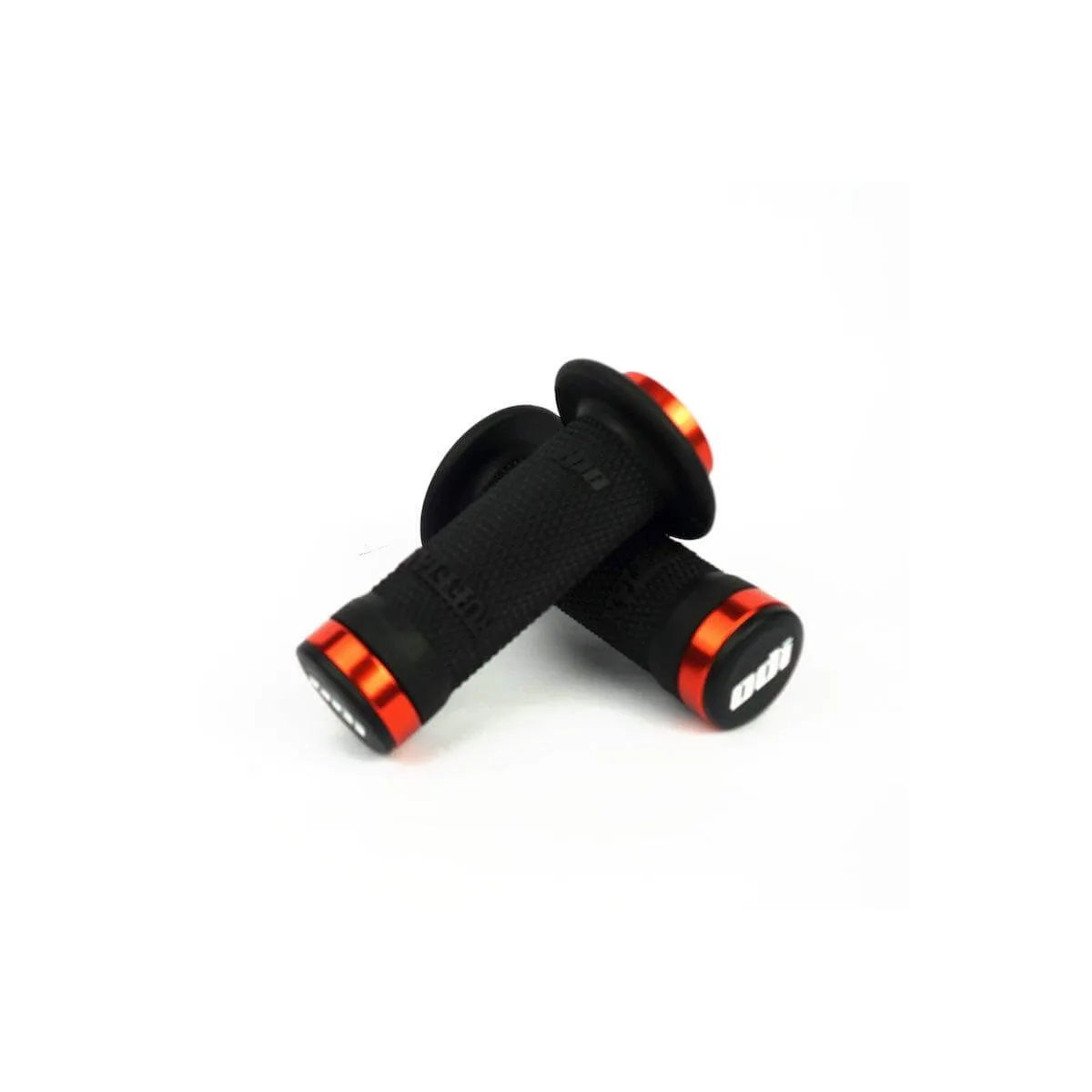 Odi Bmx Ruffian Lock-On Grips Black/Orange Clamps